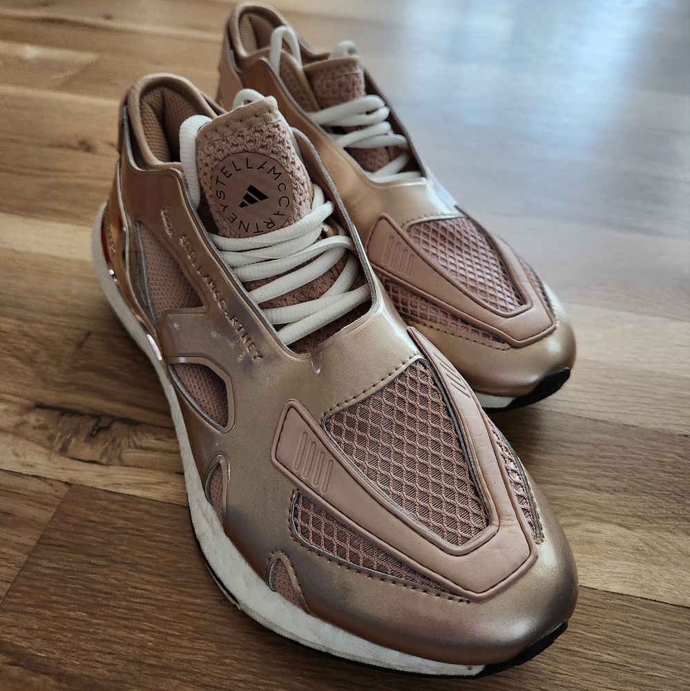 EUC Adidas by Stella McCartney Rose Gold Ultraboost